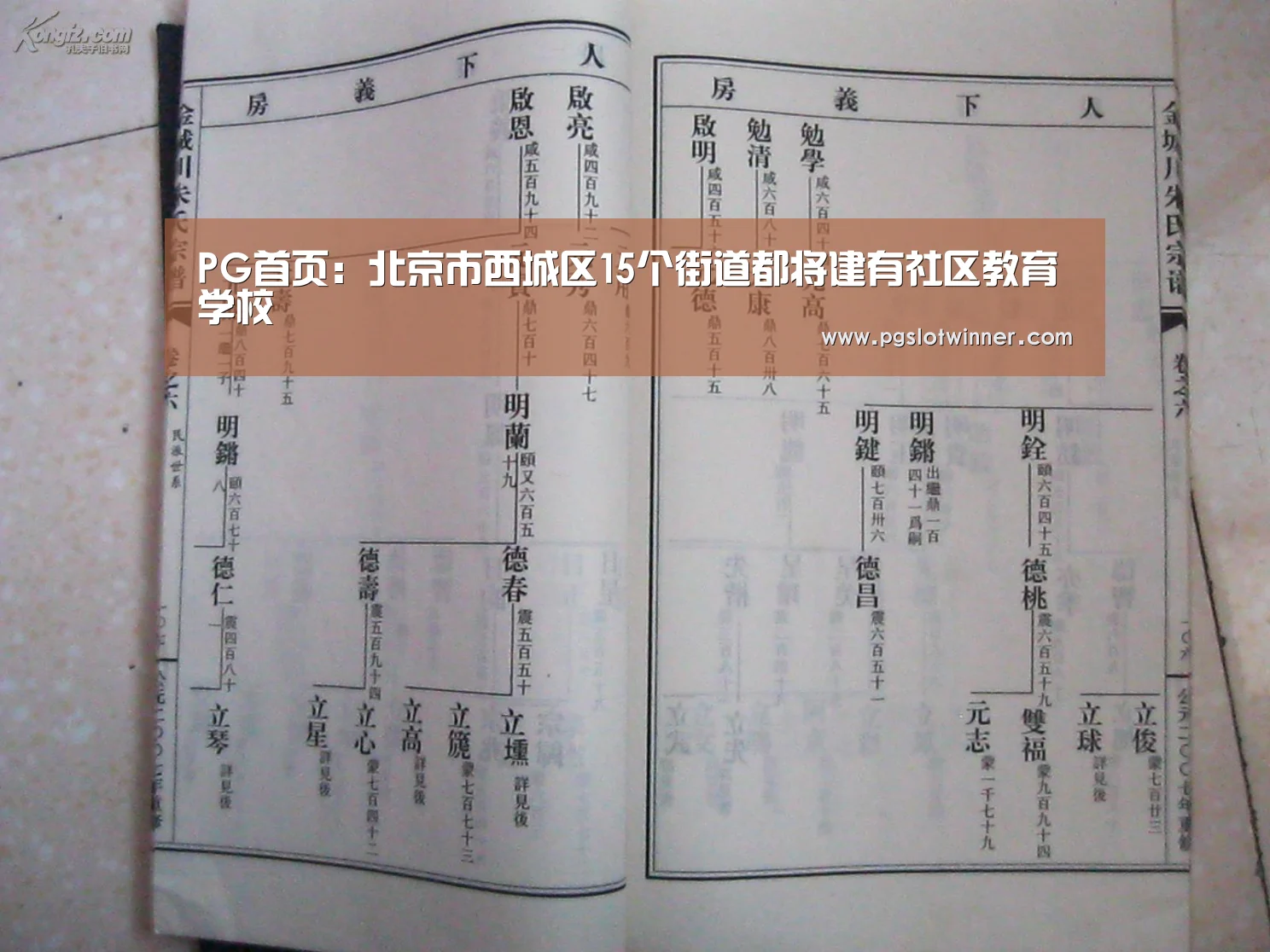 PG首页:北京市西城区15个街道都将建有社区教育学校(图3) PG首页